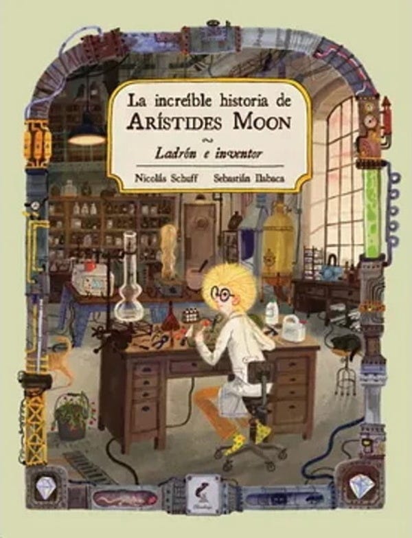 Portada de La increíble historia de Arístides Moon